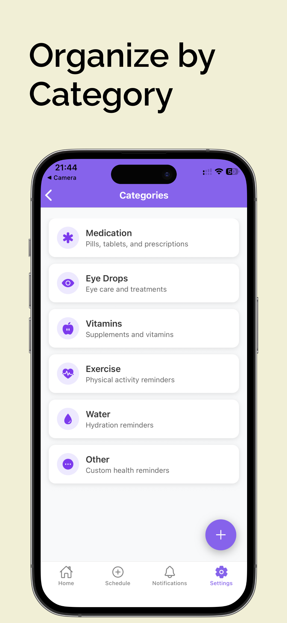 Remedi Settings & Privacy